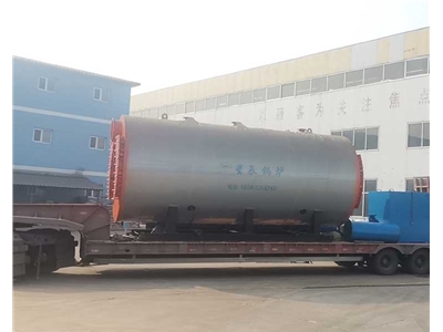 8噸燃氣熱水鍋爐發往甘肅省臨夏市